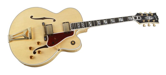 Gibson Custom Super 400 Thinline Hollowbody Electric Guitar Antique Natural