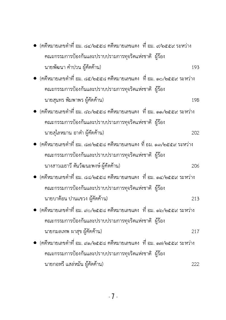 (e book) รวมกฎหมายหลัก ปี พ.ศ.2559 คำพิพากษาของศาลฎีกาแผนกคดีอาญาของผู้ดำรงตำแหน่งทางการเมือง