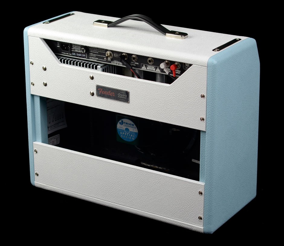 Fender 65 Princeton Reverb Two Tone Blue/White