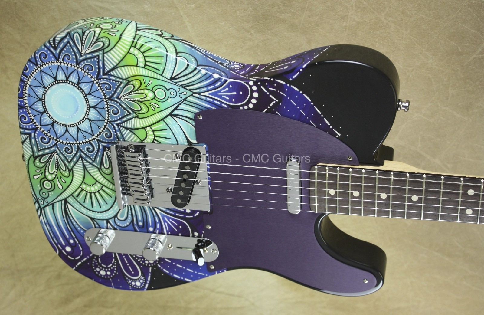 Fender Custom Shop Masterbuilt Telecaster Greg Fessler Madison Roy Moonlights Garden