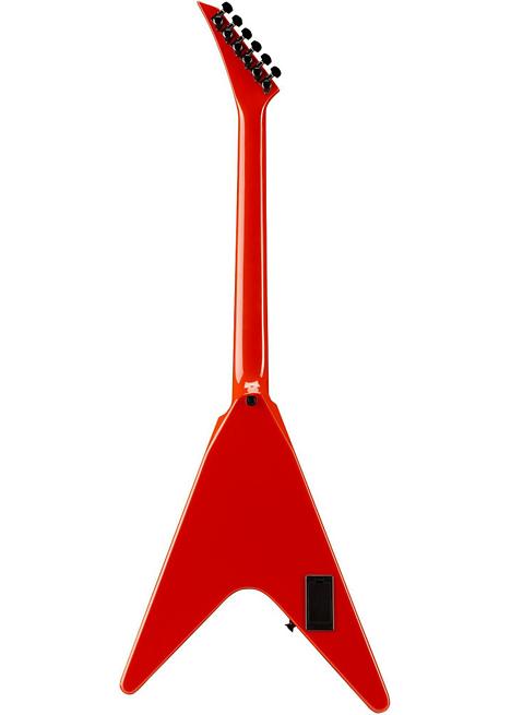 Jackson Custom Shop Round Horn V Electric Electric - Ferrari Red