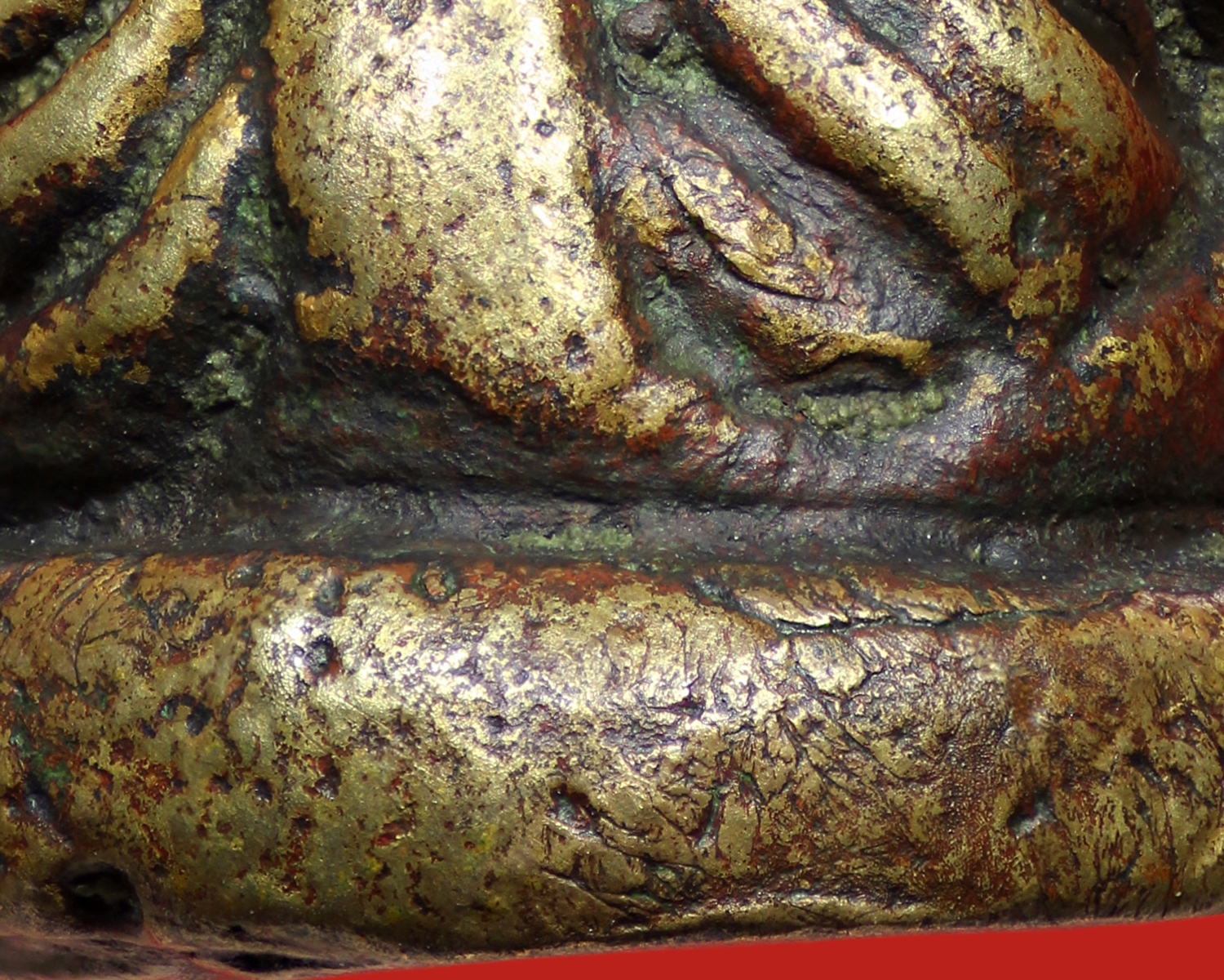 รูปหล่อหลวงพ่อเงิน วัดบางคลาน พิมพ์สี่ชาย จีวรคว่ำ (โชว์พระ)