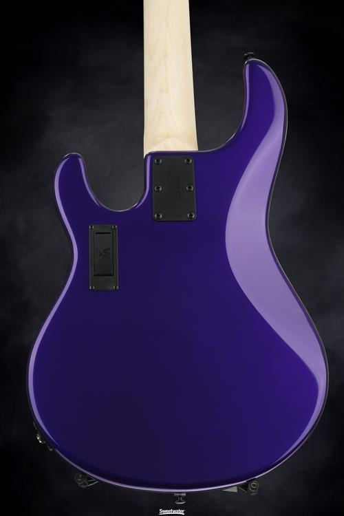 Ernie Ball Music Man Stingray 5 HH - Firemist Purple w/Matching Headstock, Rosewood Fingerboard