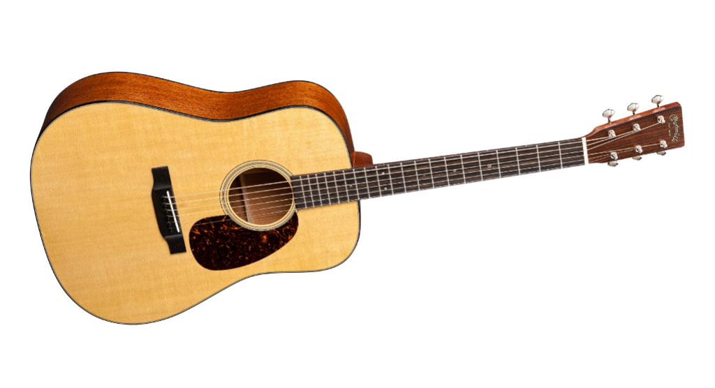 Martin Standard Series D-18 Dreadnought Acoustic Guitar Natural