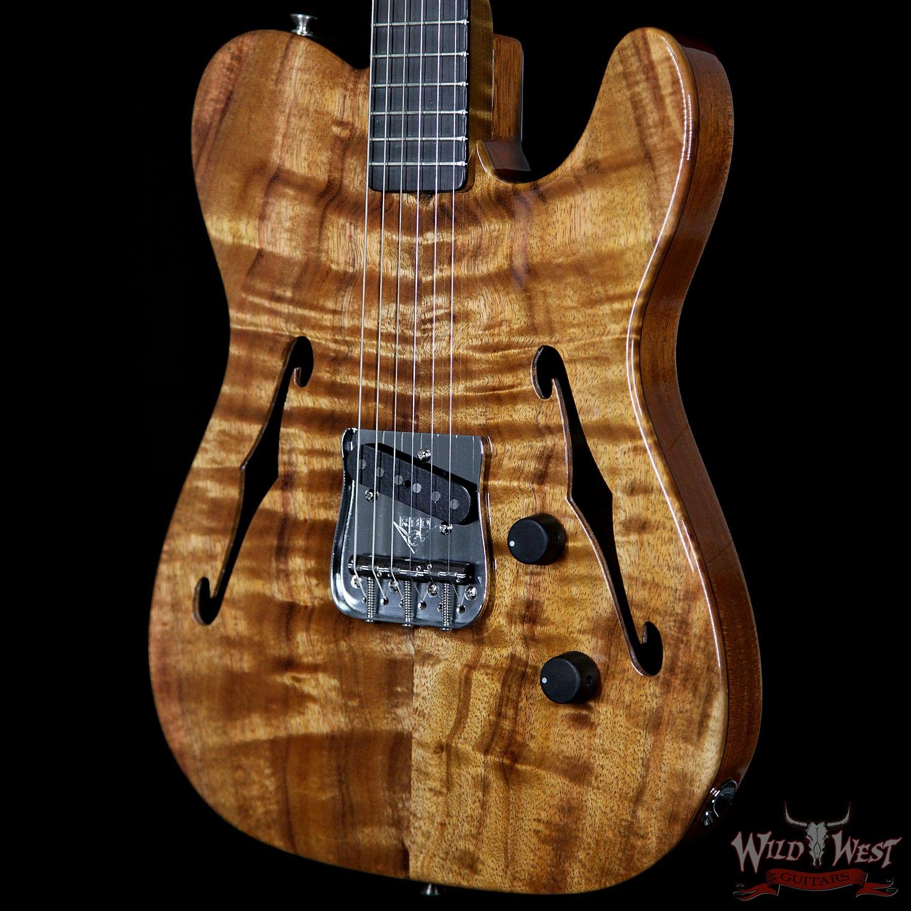 Fender Custom Shop Founders Series Design Double F-Hole Koa Top Hollowbody Esquire by John Page