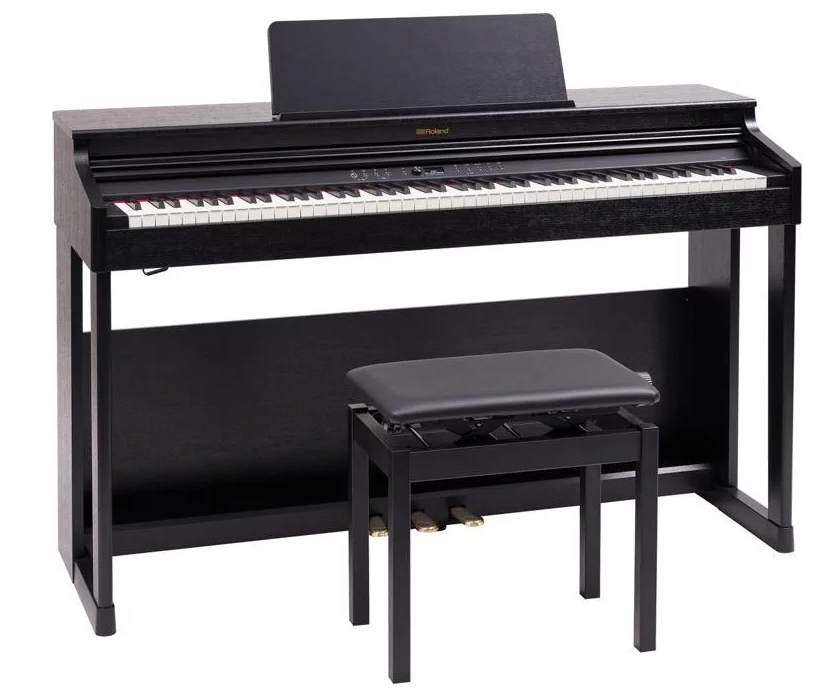 Roland RP-701 Digital Piano - Contemporary Black Finish with Matching Bench