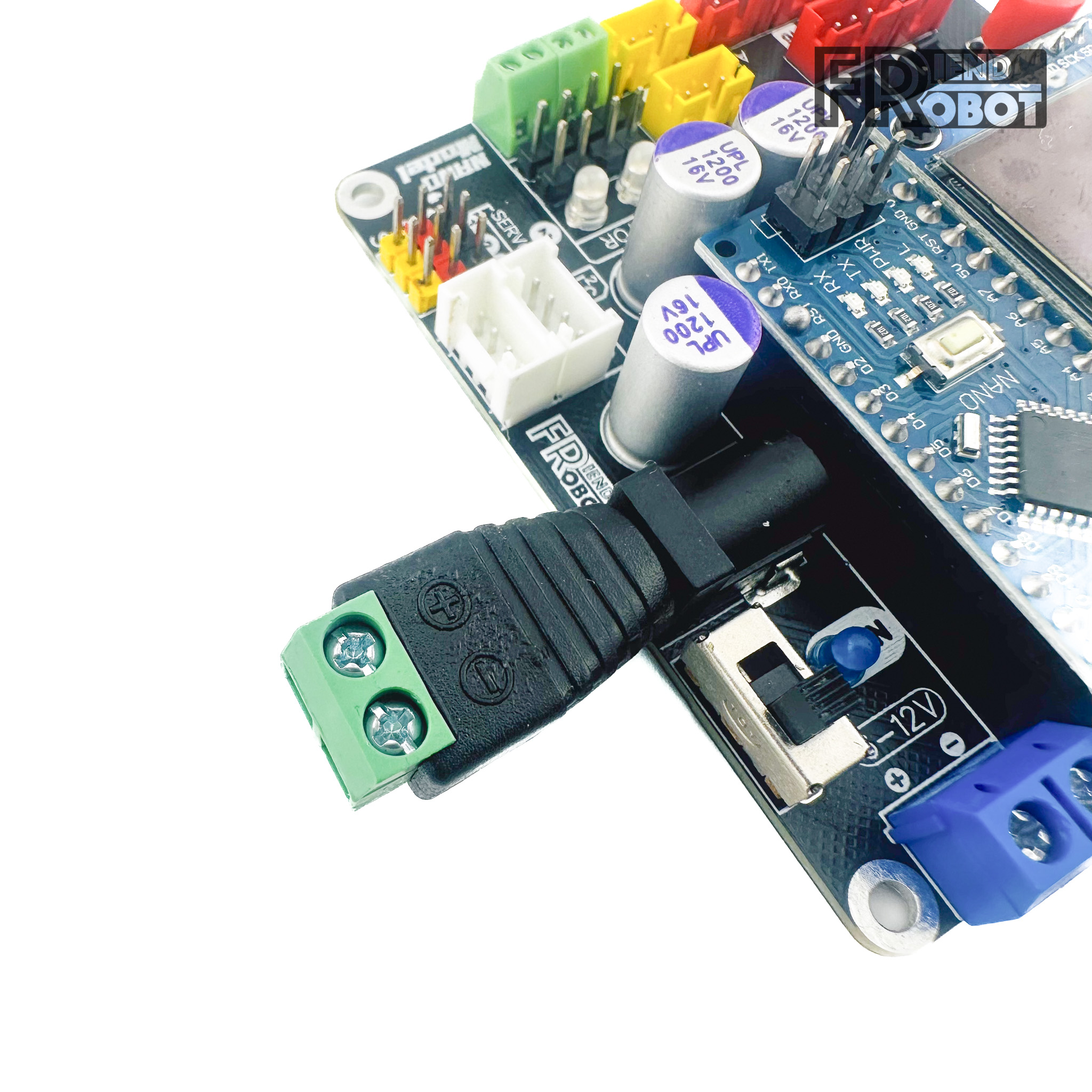 ปลั๊ก DC2.1mm ท้าย 2P PR-DC-581