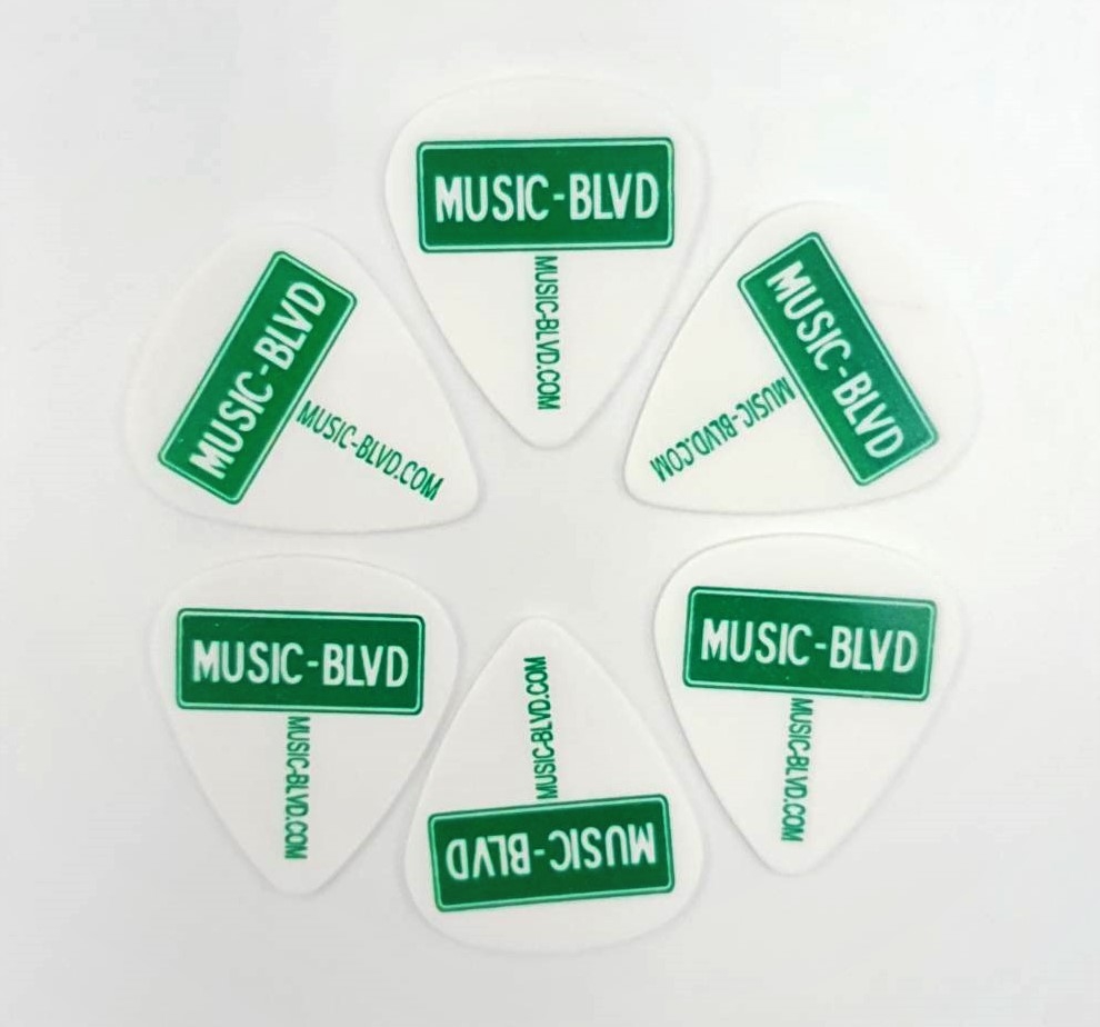 ปิ๊กกีตาร์ BLVD Picks WD10 ความหนา 1.0 mm. (Set of 6) Made in USA.