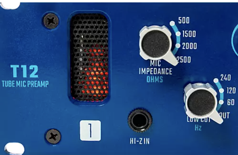 API Select T12 2-Channel Tube Mic Pre