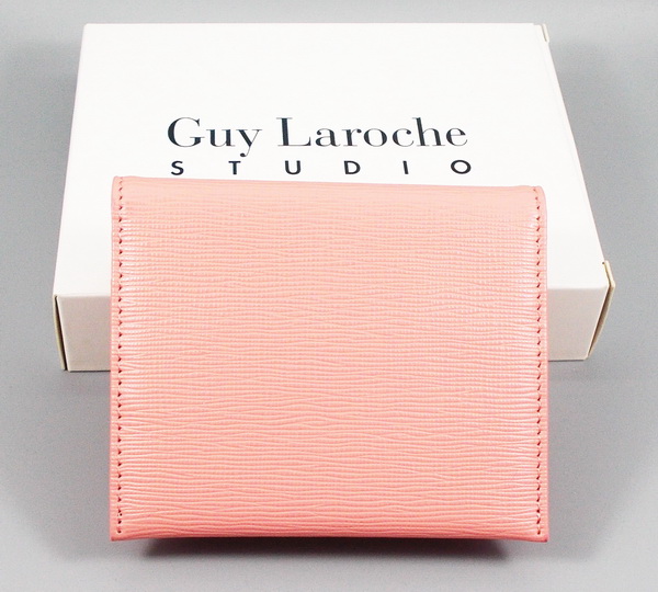 กระเป๋านามบัตร Guy Laroche ชมพู ใหม่ แท้