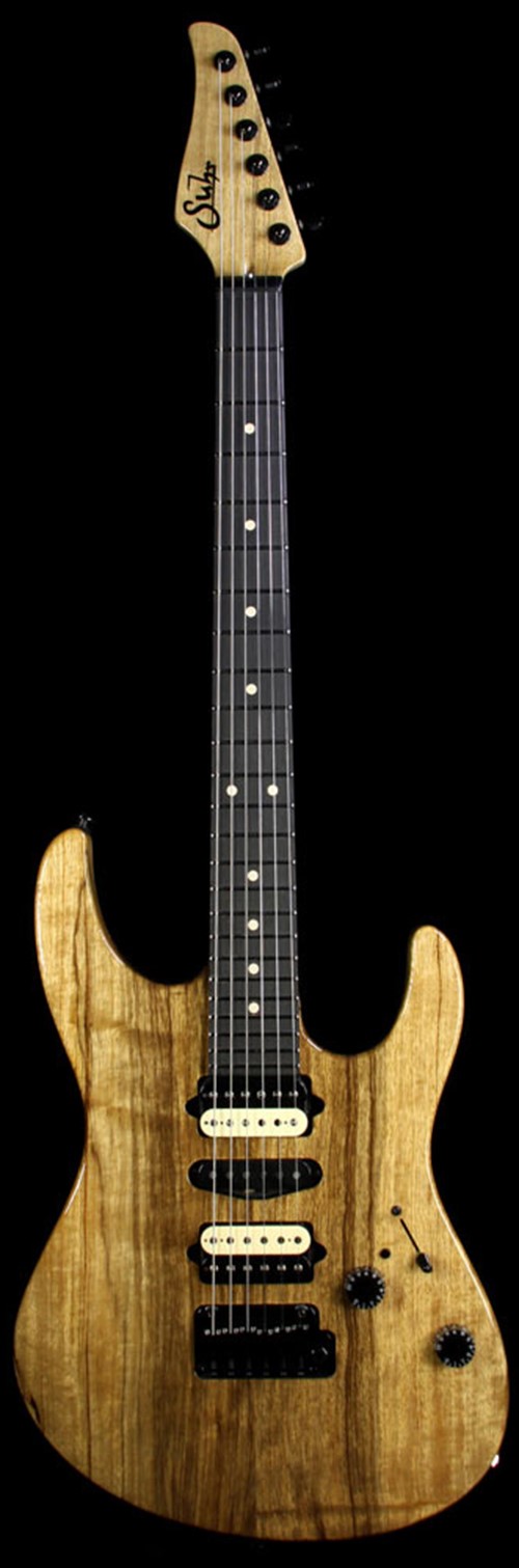 Suhr Modern Black Limba Electric Guitar Natural