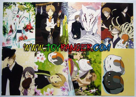 โปสการ์ด Natsume Yujinchou C (8 ใบ)