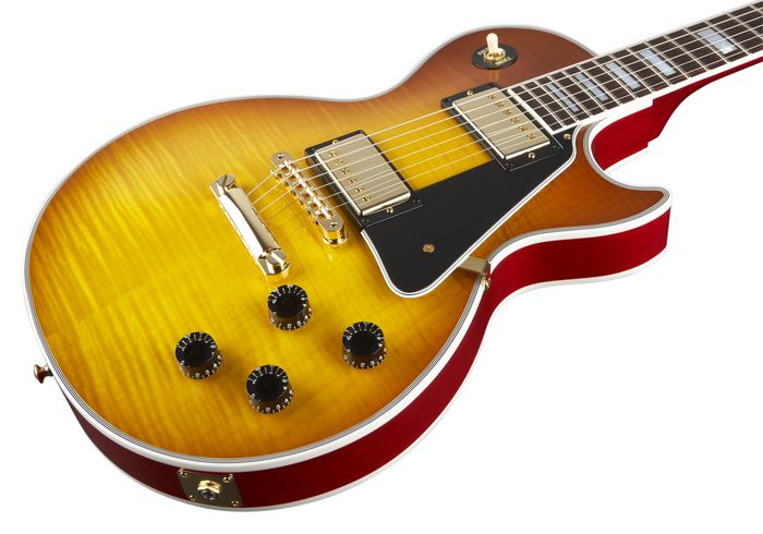 Gibson Les Paul Custom Electric Guitar Faded Iced Tea