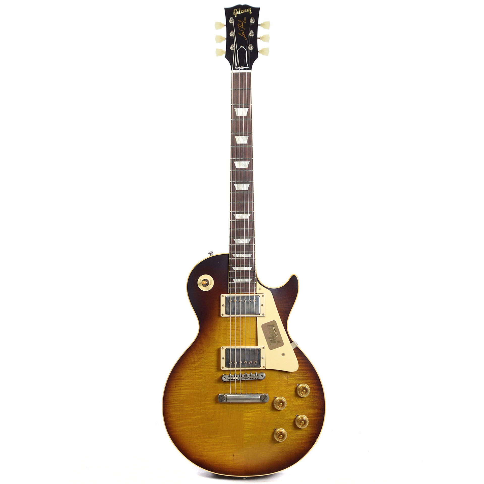 Gibson Custom Shop Les Paul Standard Plain Top Kindred Burst Fade VOS No.CME700010