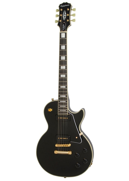 Epiphone Ltd Ed Inspired by 1955 Les Paul Custom Electric Guitar - Ebony