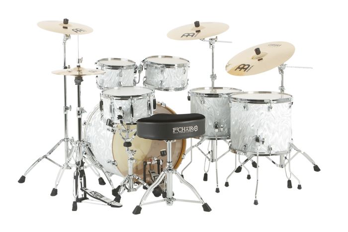 Tama Silverstar VX Hyper-Drive 6-Piece Shell Pack White Satin Haze