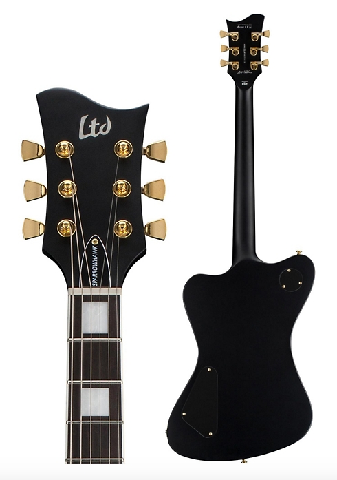 ESP LTD Bill Kelliher Sparrowhawk Electric Guitar - Military Green Sunburst