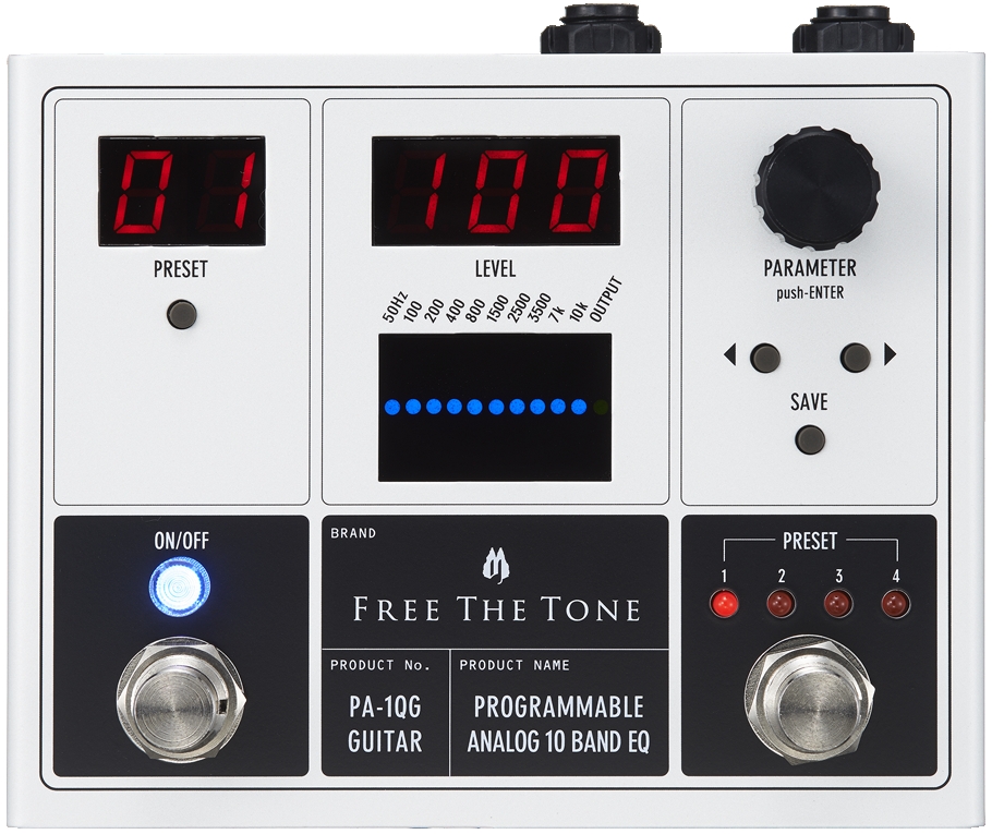 Free the Tone PA-1QG Programable EQ for Guitar