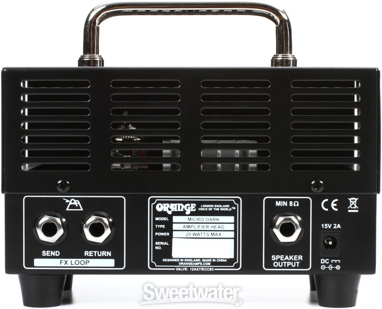 Orange Micro Dark 20-watt Hybrid Head