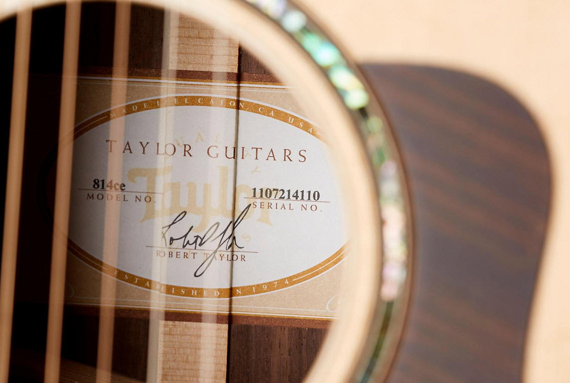 Taylor 814ce Grand Auditorium Cutaway ES2 Acoustic Electric Guitar Natural