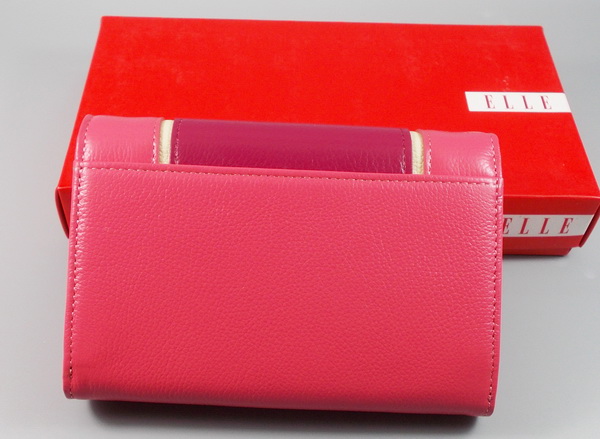 กระเป๋าสตางค์ ELLE ชมพูนมเย็น ใหม่ แท้