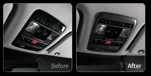 ฝาครอบคอนโซลเหนือศีรษะ Hyundai SANTA FE Hybrid ฮุนได ซานตา เฟ่