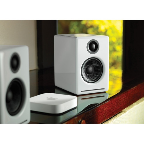 Audioengine A2+ 2.75 inch. Powered Desktop Speakers - White (Pair)