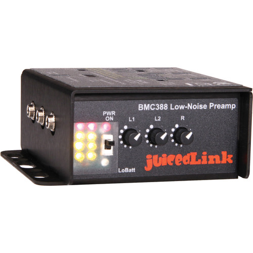 juicedLink BMC388 Blackmagic Cinema Camera Microphone Preamp