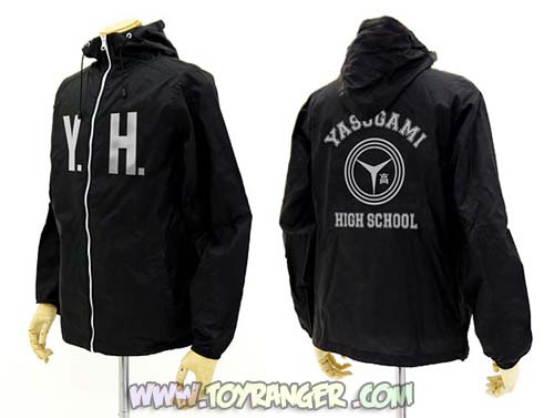 เสื้อ Persona 4 Yasogami High School Hooded Windbreaker (S,แท้)