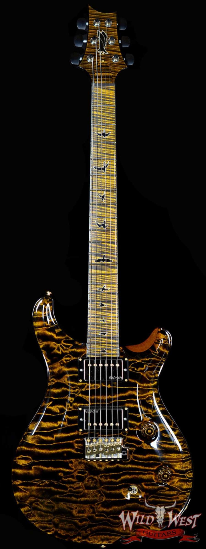 PRS Private Stock Custom 24 One-Piece Quilt Maple Top Tiger Eye