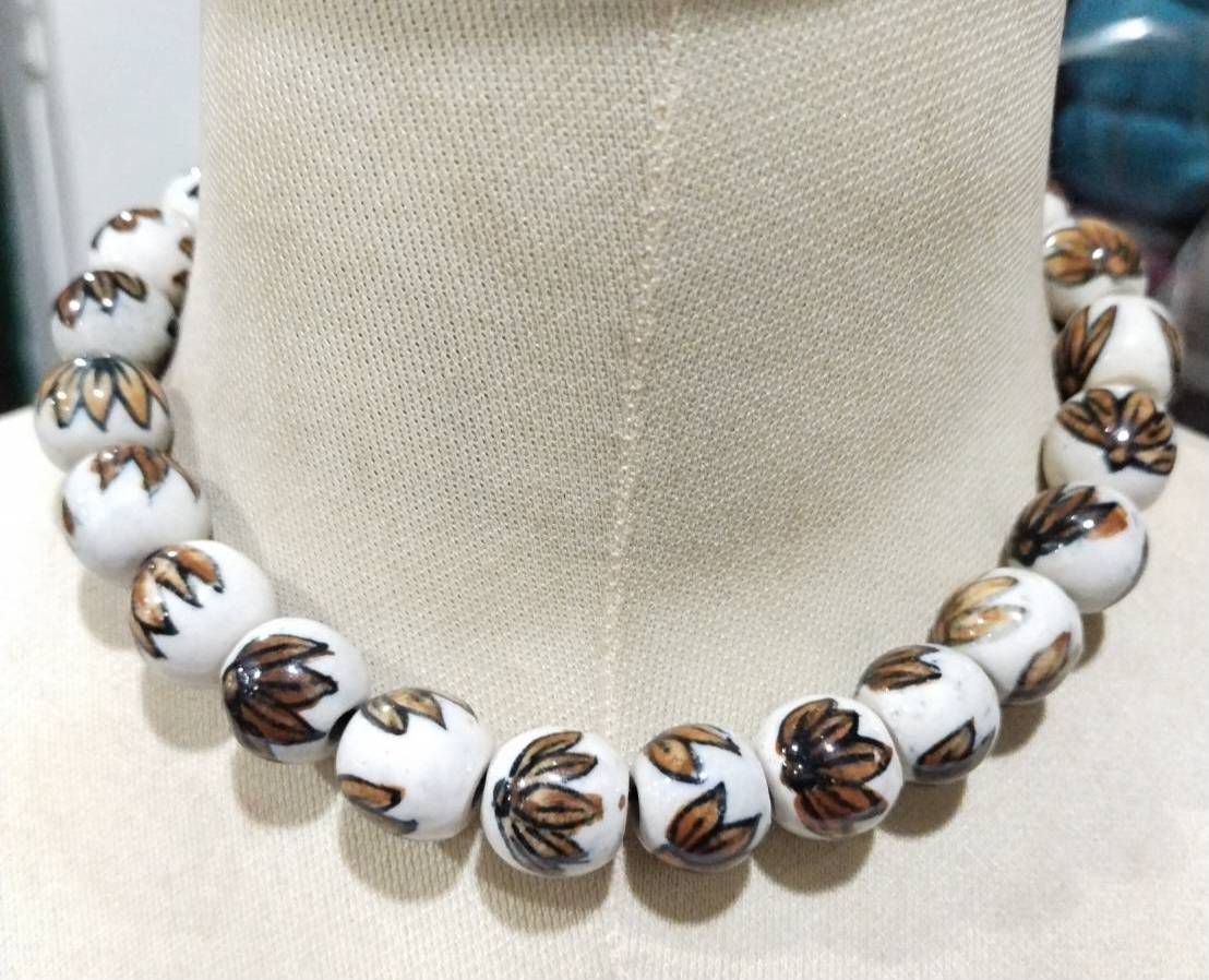 สร้อยคอแฟชั่น เนื้องาน เซรามิก