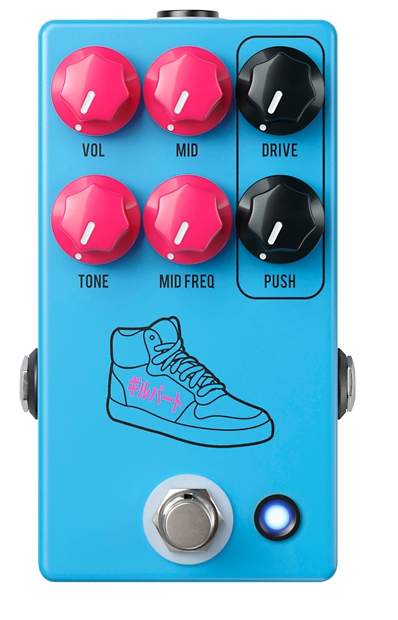 JHS Pedals PG-14 Paul Gilbert Signature Distortion Guitar Effects Pedal Blue