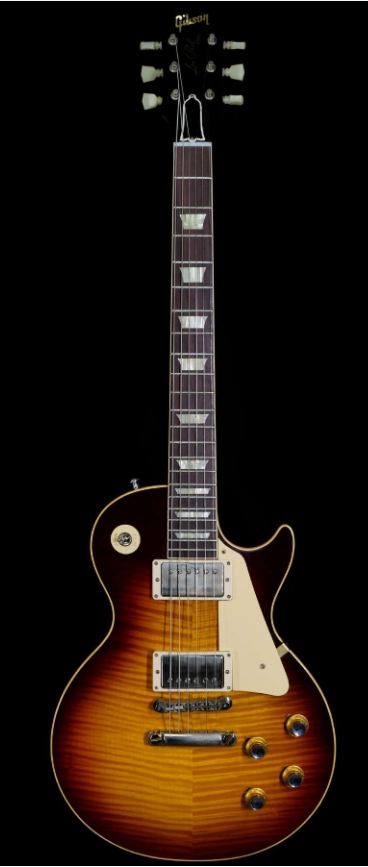GIBSON CUSTOM SHOP 60TH ANNIVERSARY 1960 LES PAUL STANDARD VOS V3 WASHED BOURBON BURST