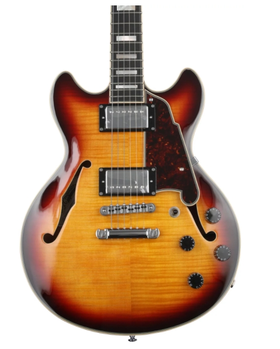 D Angelico Premier Mini DC Semi-hollowbody Electric Guitar