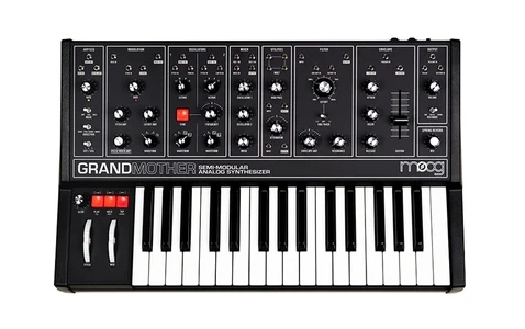 Moog Grandmother Dark Semi-Modular Analog Synthesizer