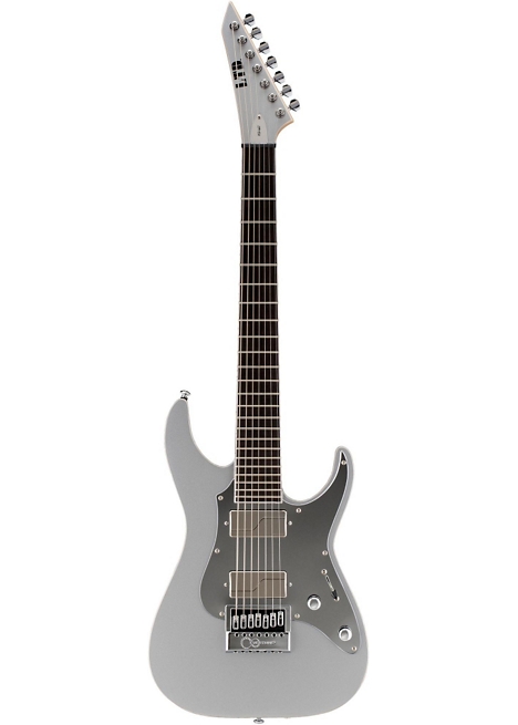 ESP LTD Ken Susi KS-M-7 Evertune 7-String Electric Guitar - Metallic Silver