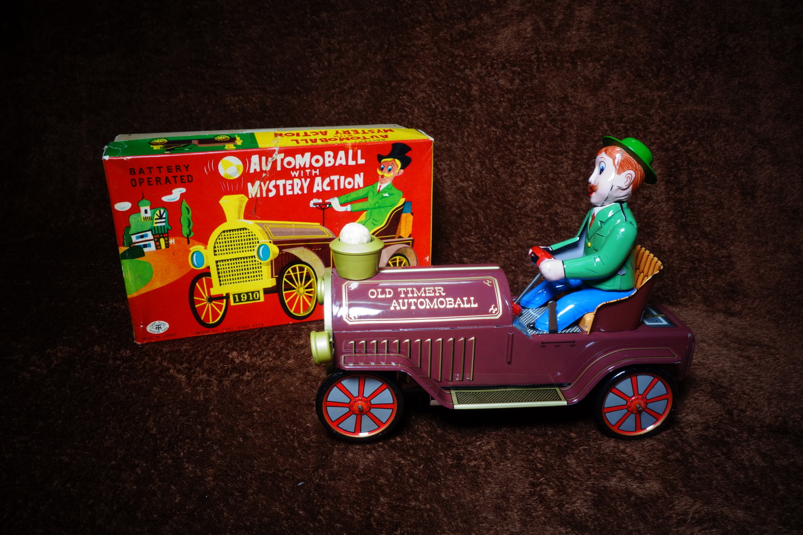 50s Masudaya Automoball with Mystery Action