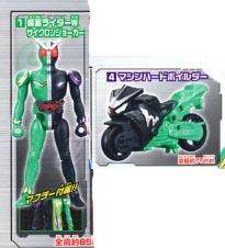 Masked Rider W Cyclone Joker & Machine Hard Boilder : Kamen Rider W Double assembly action (แท้)