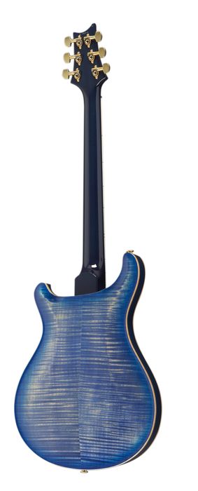 PRS Hollowbody II Flame Maple 10 Top Electric Guitar Faded Blue Burst Gold Hardware