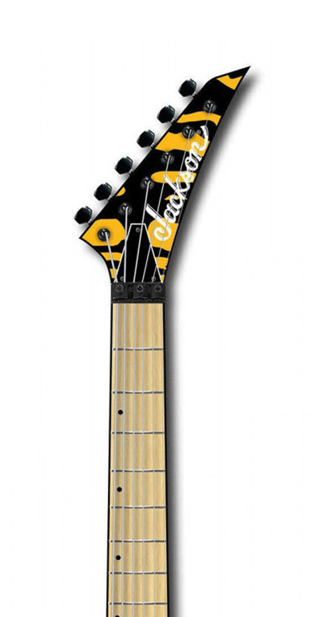 Jackson DK2M Pro Series Dinky Electric Guitar Tiger Yellow