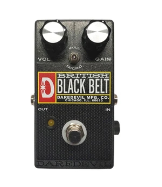 Daredevil Pedals British Black Belt - Black