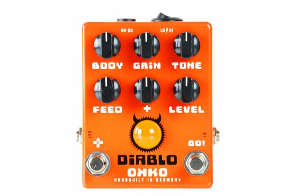 OKKO Pedals Diablo Gain Plus Overdrive