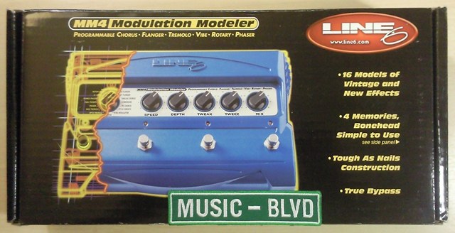 Line 6 MM4 Modulation Guitar Effects Pedal