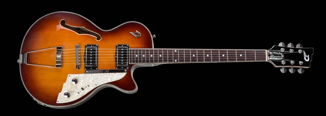 Duesenberg Starplayer TV Hollow Vintage Burst