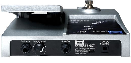 Morpheus Bomber Pitch Shifter Guitar Effects Pedal