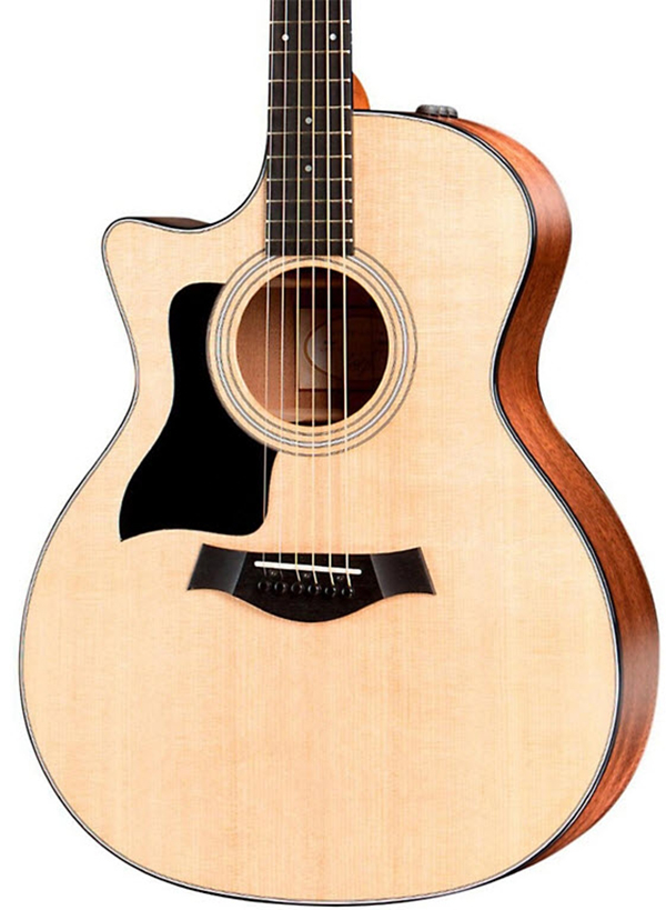 Taylor 314ce-LH Grand Auditorium Cutaway Left-Handed Acoustic-Electric Guitar Natural