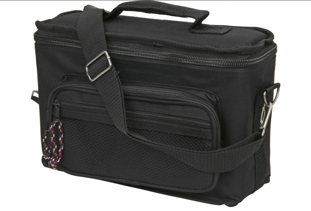 Musician's Gear 4-Space Microphone Bag Black