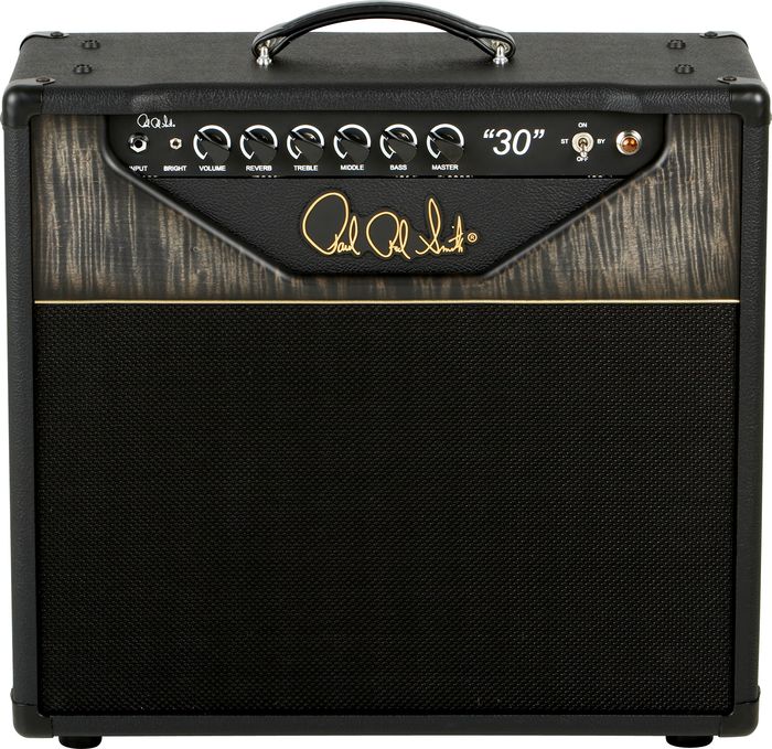 PRS Experience PRS 2010 PRS 30 30W Tube Guitar Combo Amp Stealth Charcoal Maple Faceplate