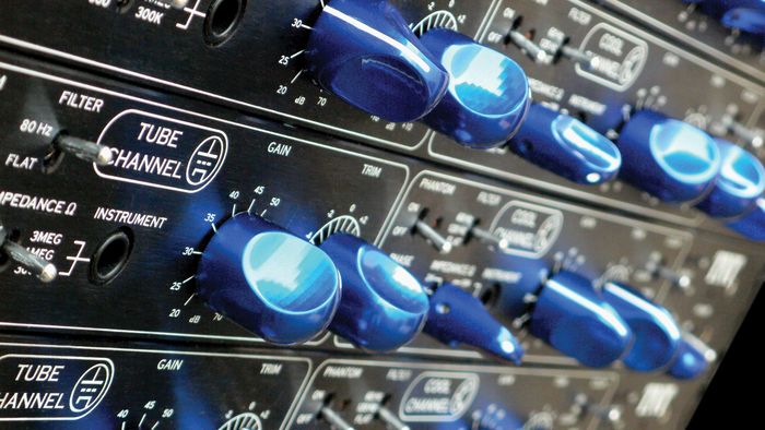 Manley MTNT TNT 2-Channel Mic Pre 1 Tube 1 Solid State Vari Impedance and Color Switch