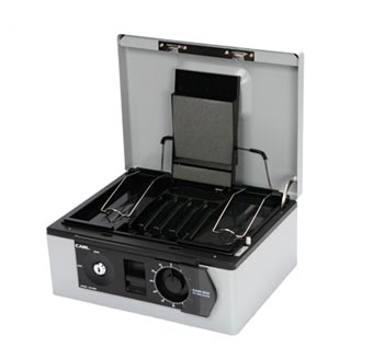 ตู้เซฟ กุญแจ/รหัสตายตัว เทา คาร์ล Carl CB-8660
